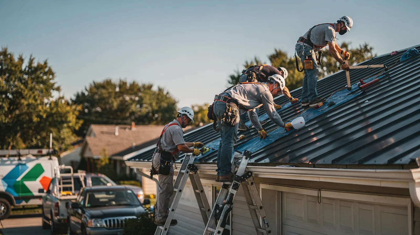 Metal Roof Installation in Thompsons, TX near me